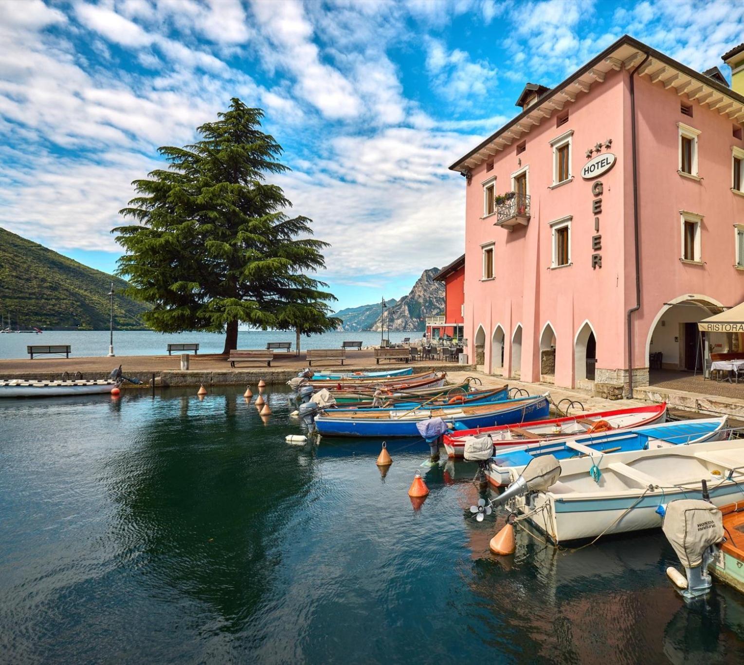 Hotel Geier Torbole Sul Garda Exterior foto